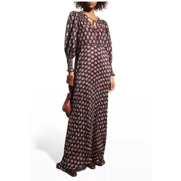 Rebecca Taylor Zia Fleur Pleated Dress Size Small As Seen On Tv! Instagram Fav! - Picture 1 of 9
